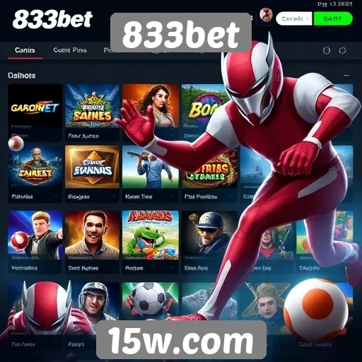 Análise das opções de jogos disponíveis no 833bet